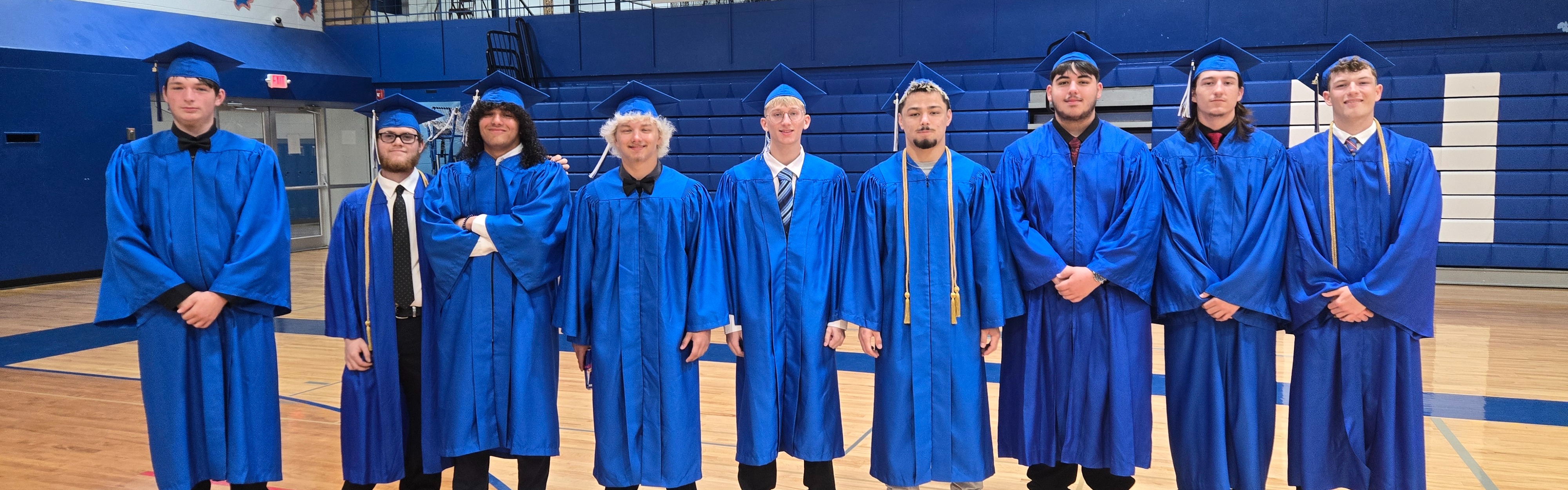 A few of the boys of the class of 2025