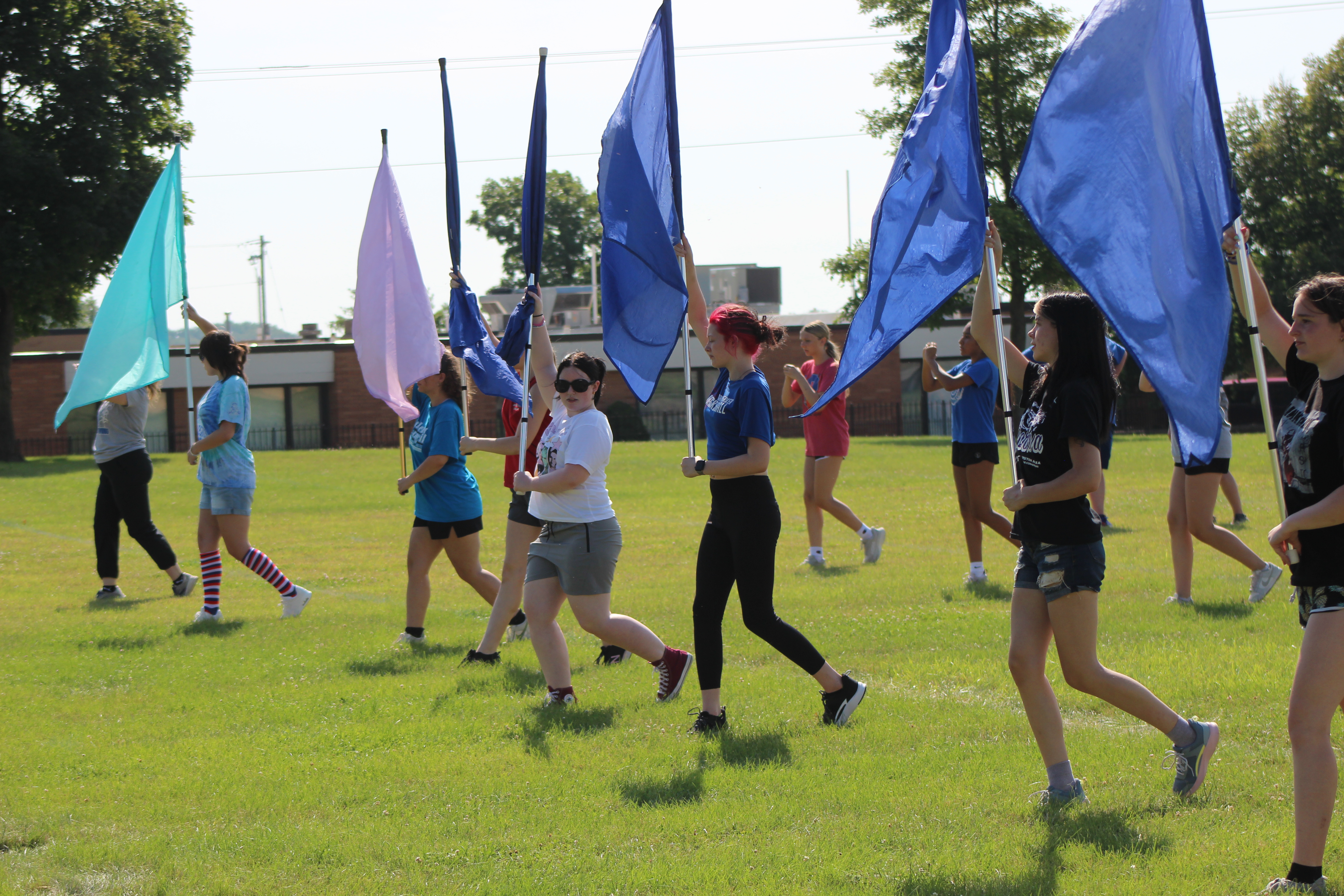 Marching Band camp 2025.  