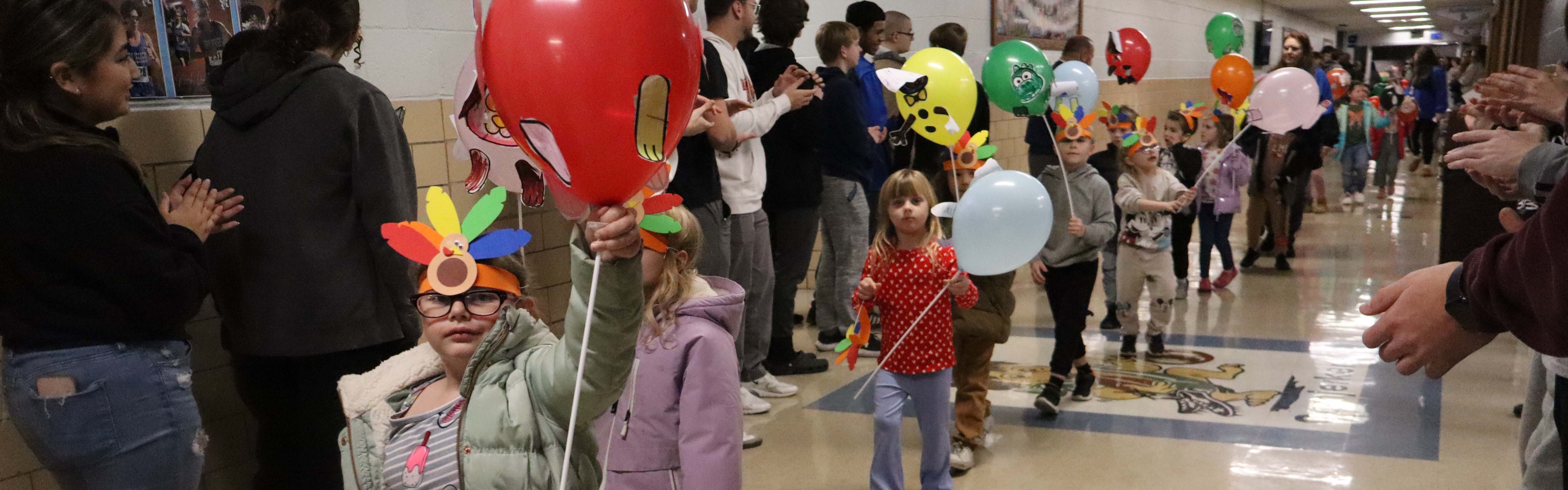 Maple Parade at the high school.