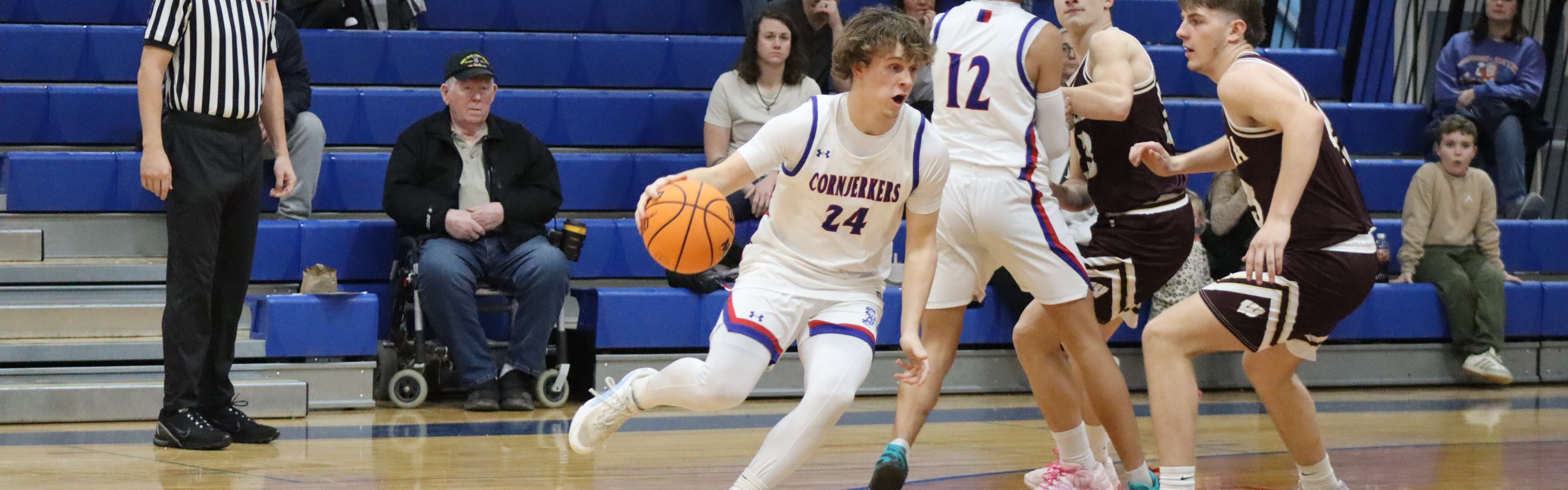 Zach looking to drive vs. Watseka