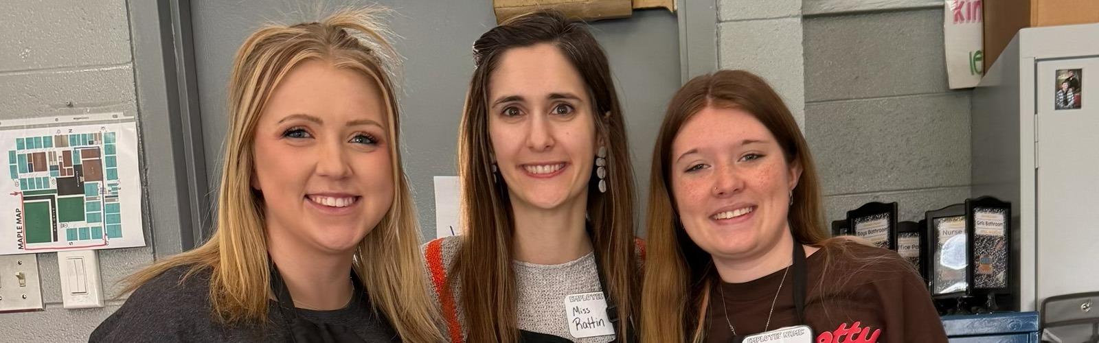 Maple Hot Chocolate helpers!