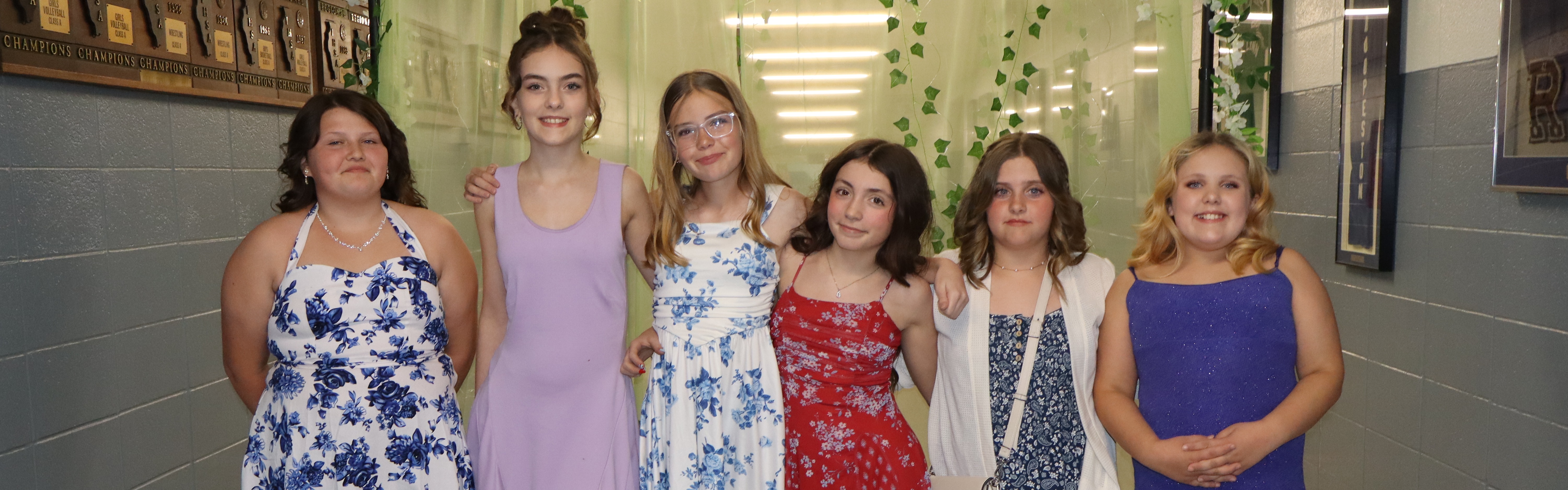 Friends at the Farewell dance 2026.
