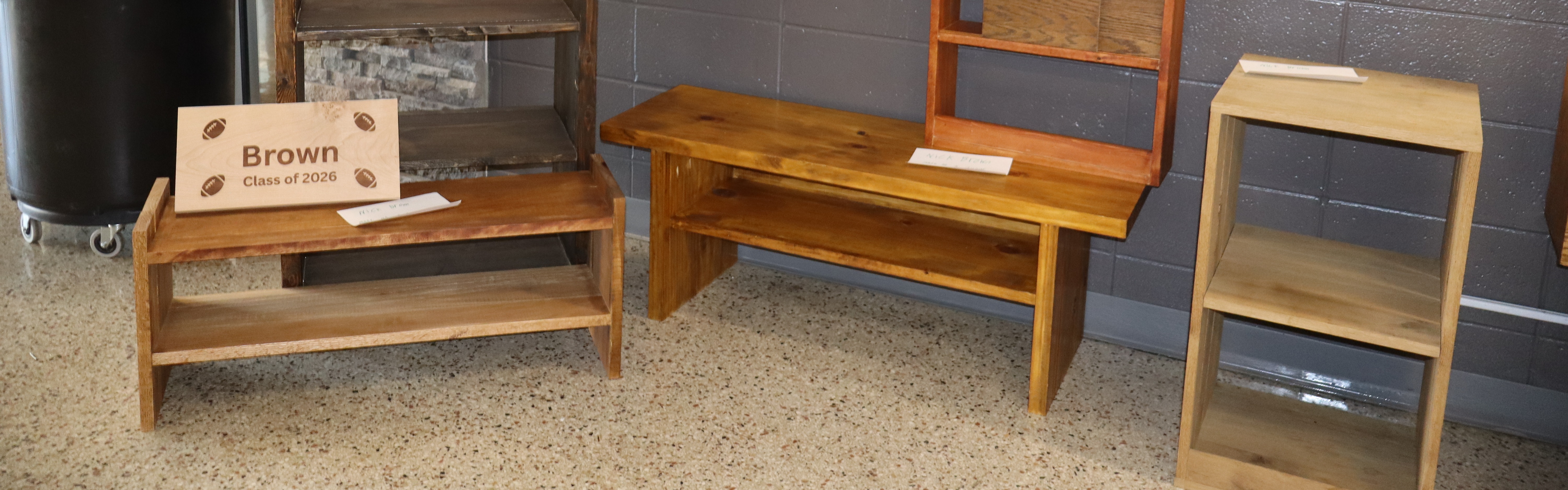 Wood working at the Fine Arts