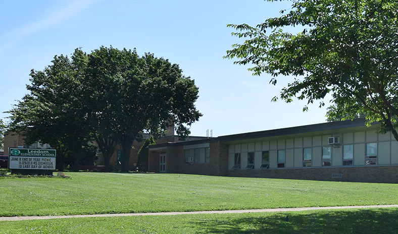 Leedom Elementary School building front