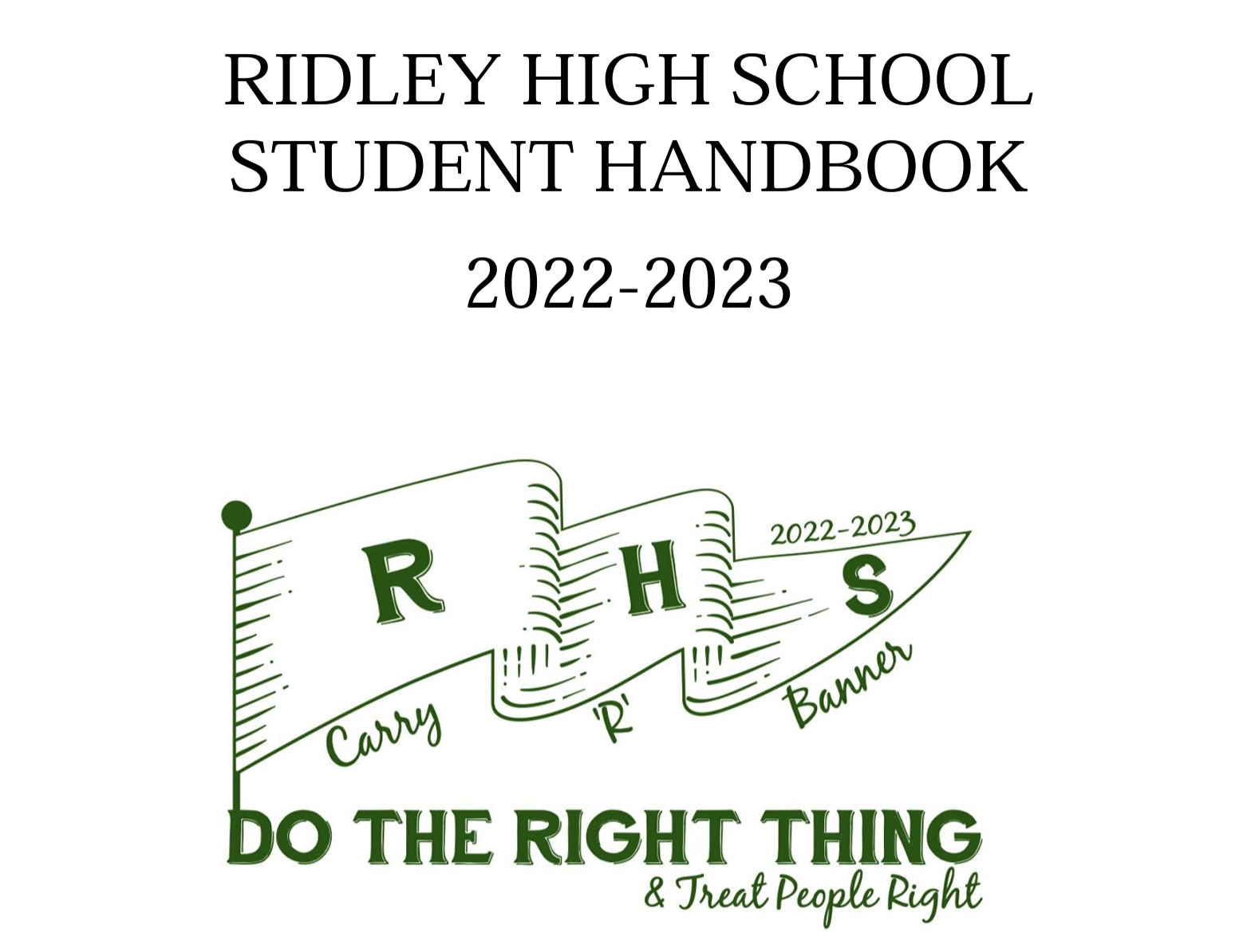 Ridley High School Home