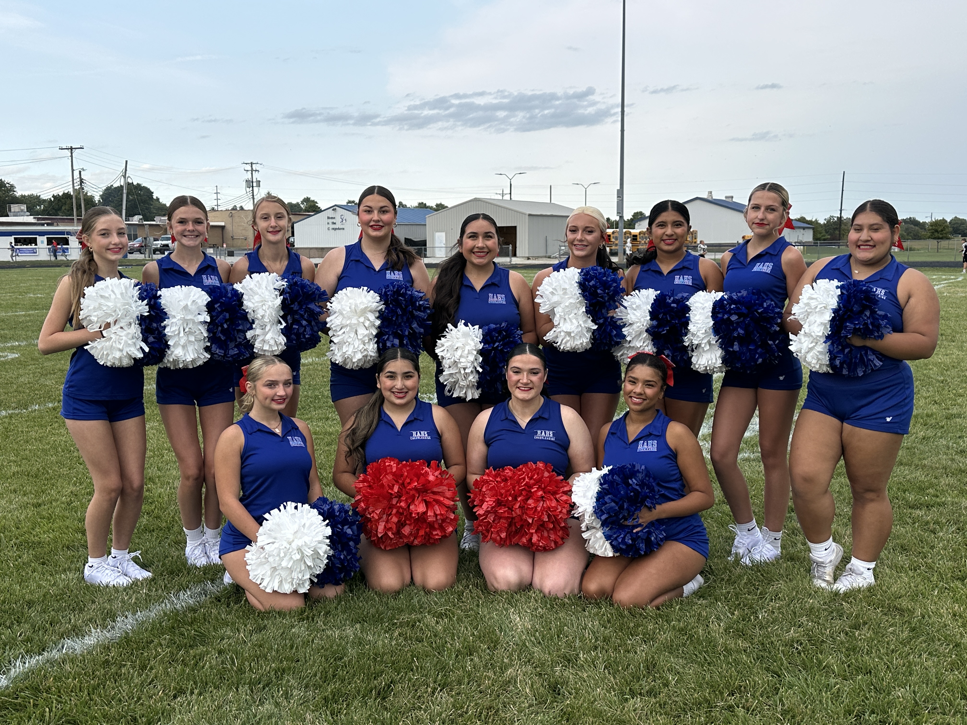 2025 football cheer team pic.
