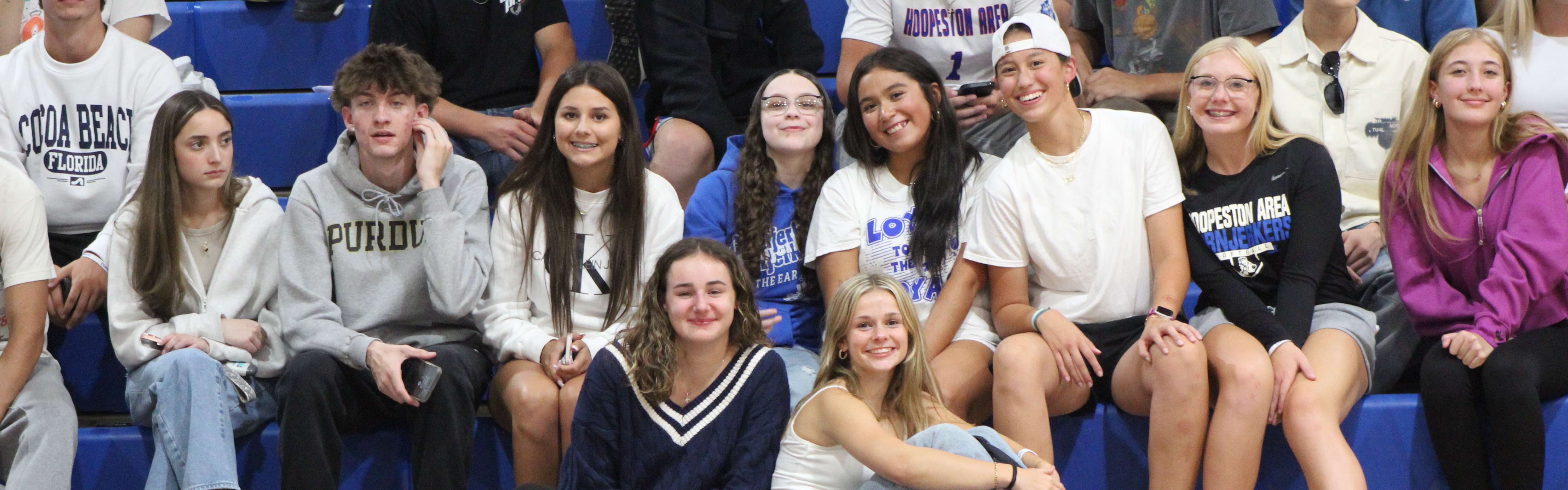 Blue Rush during the VB match against PBL.