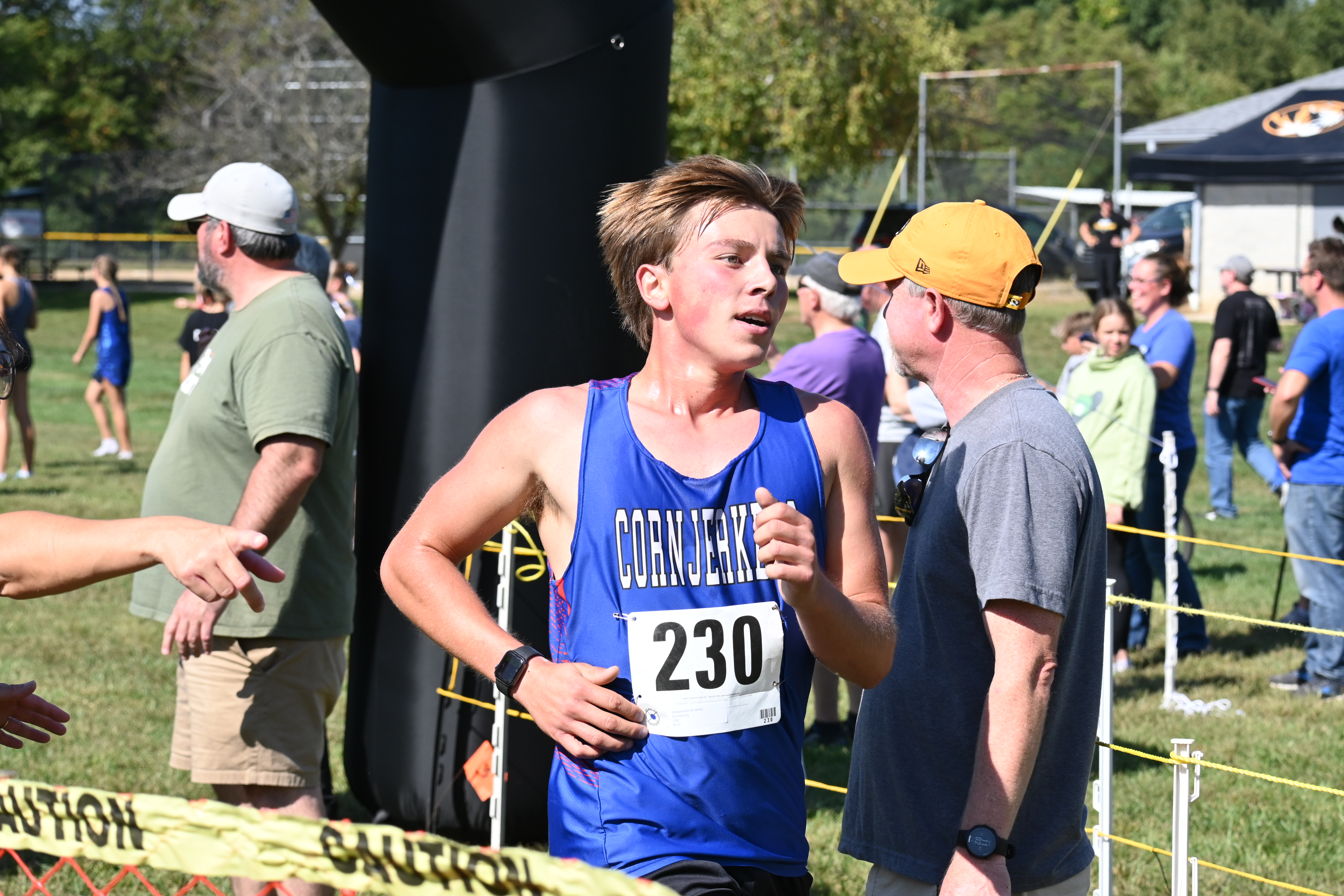 Finishing strong at Herscher.