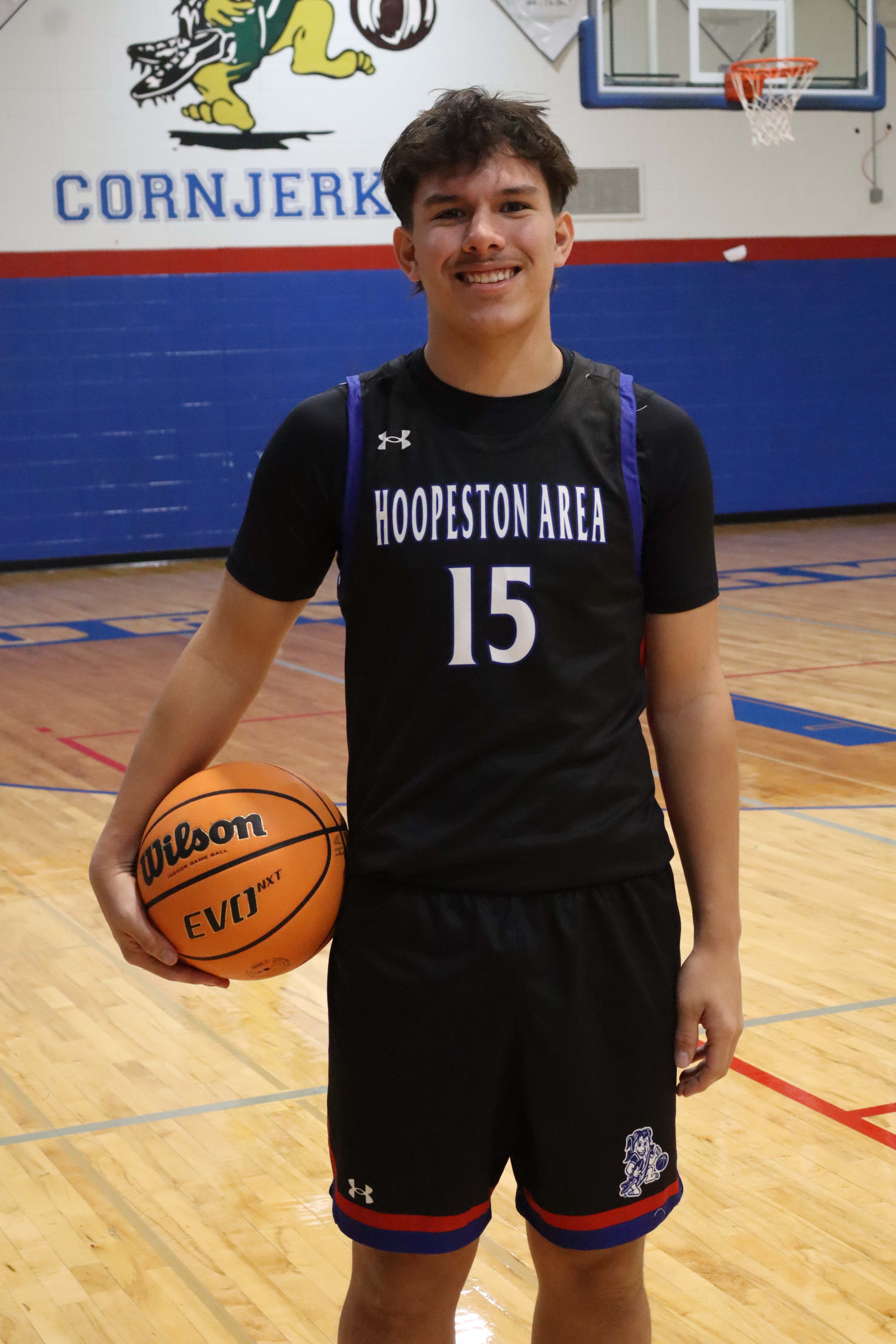 Nick during picture day.