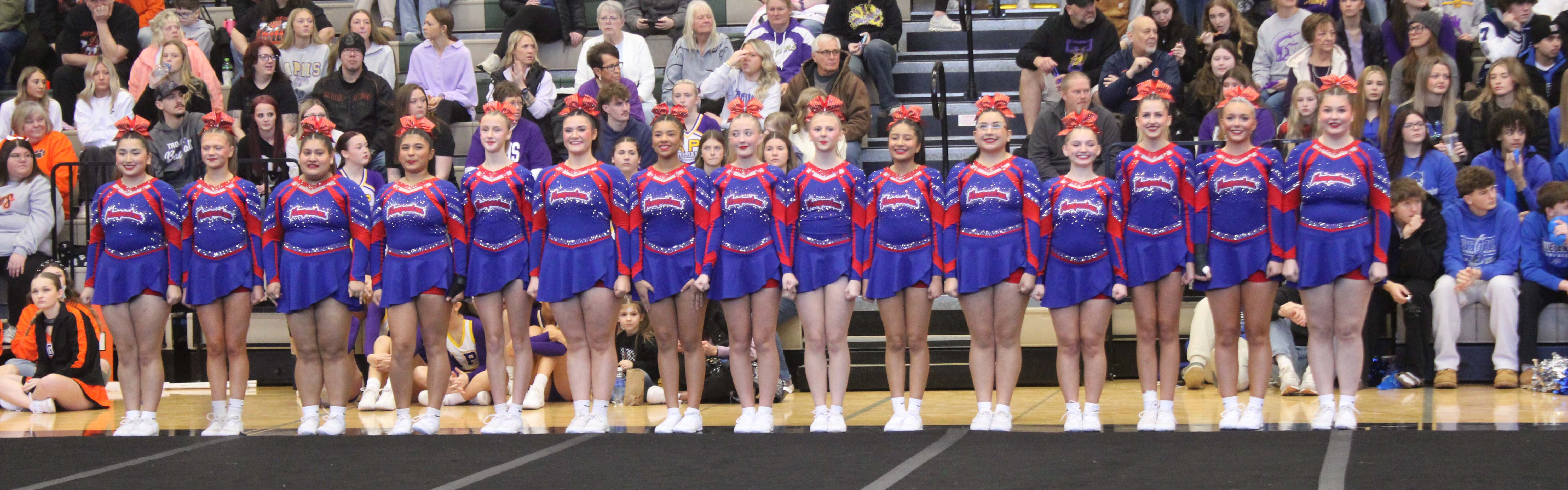 Cheer at the County Compitition.