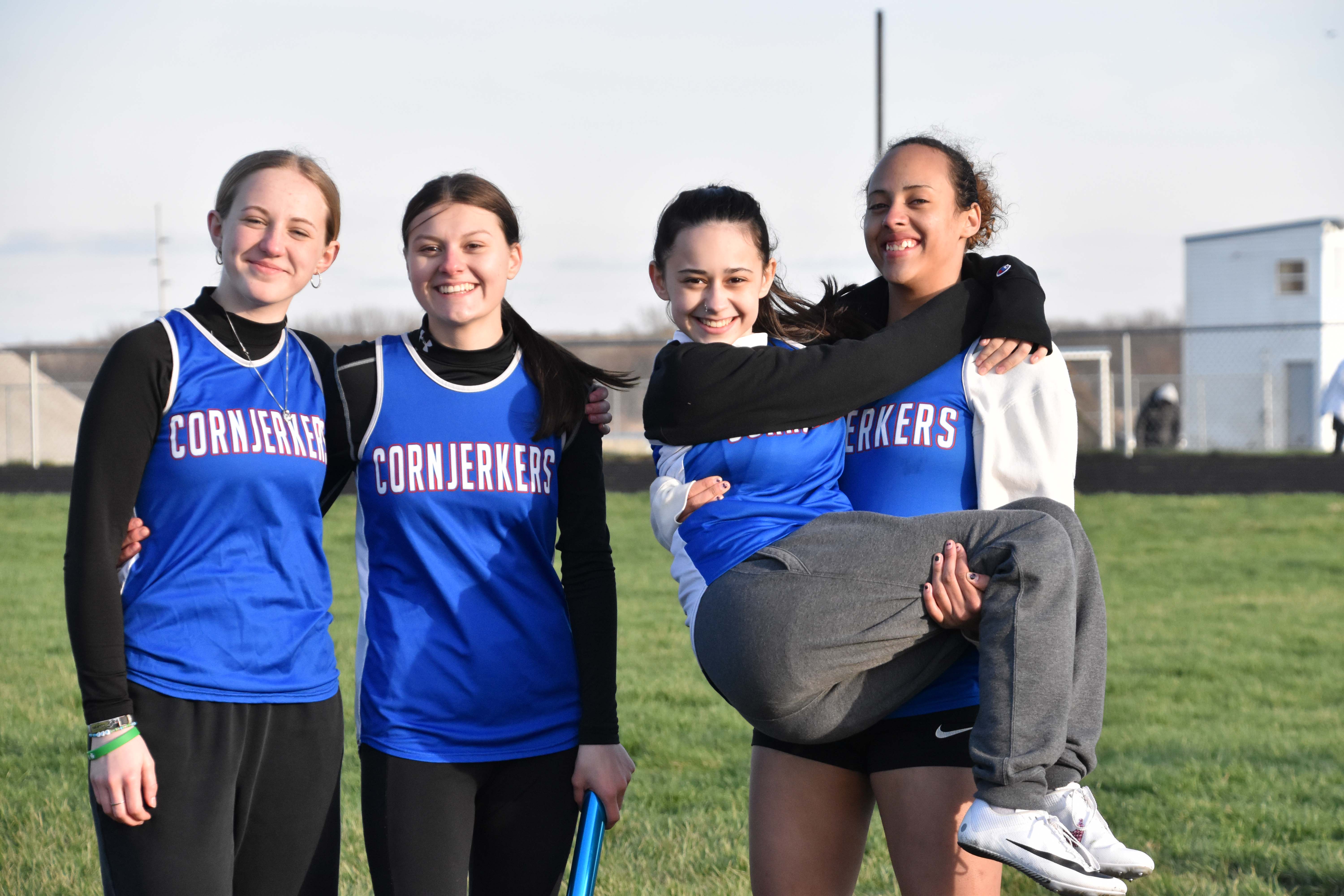 Girls track 2025 group