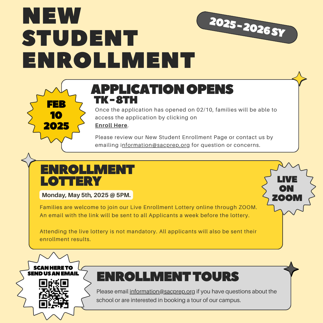 New Student Enrollment Flyer 2025-2026 SY