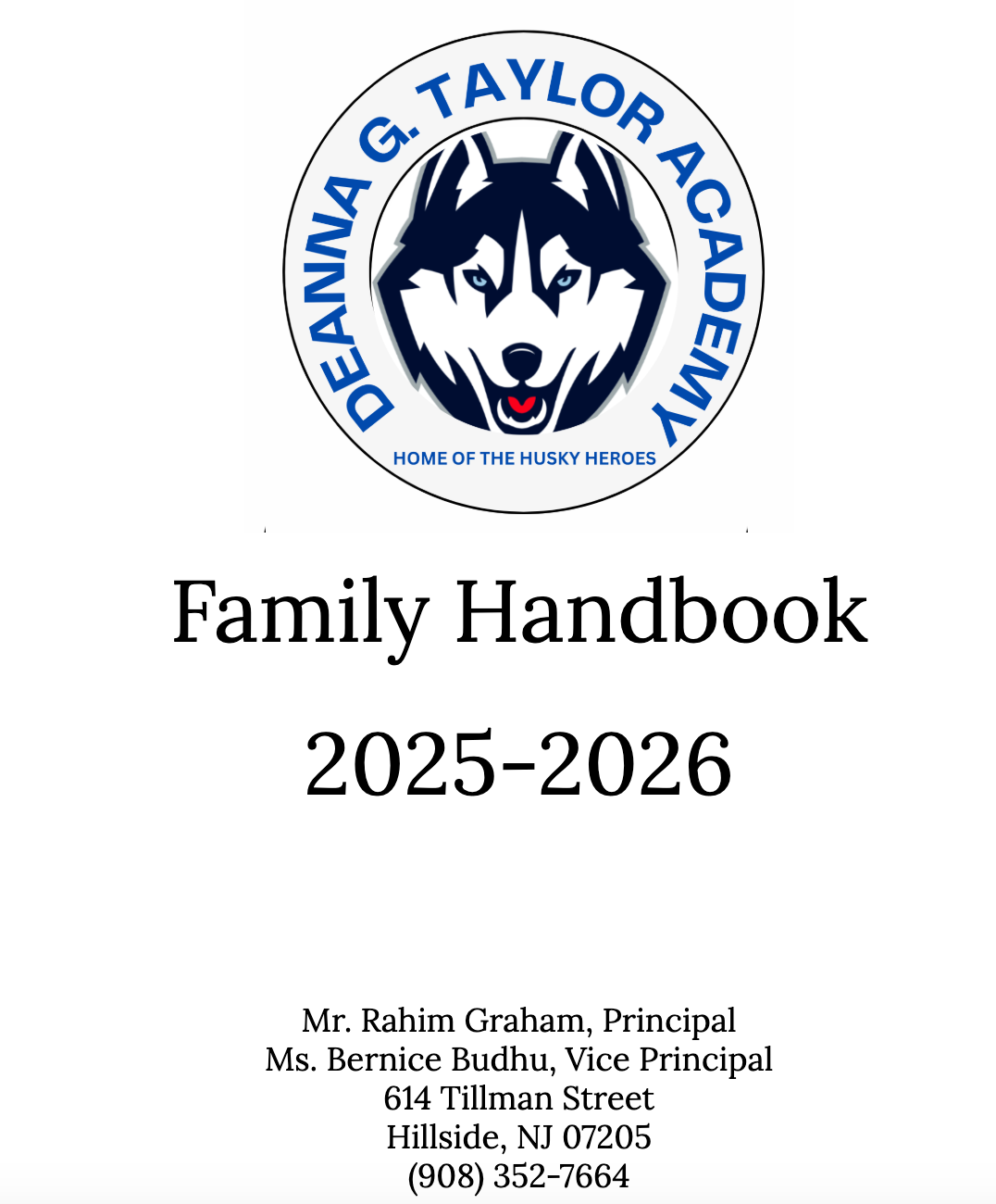 family handbook