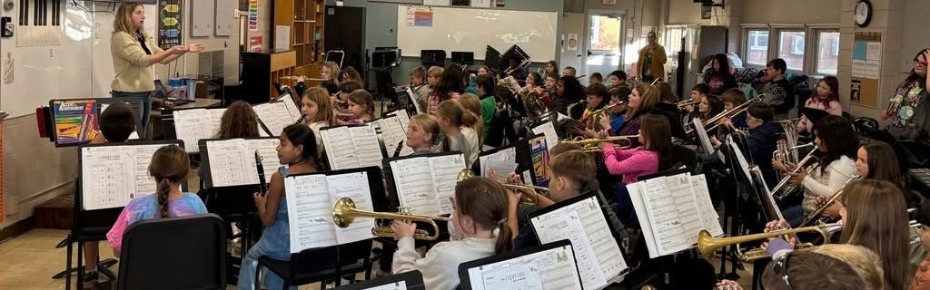 John Greer Cadet Band practice!