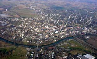 City of Cynthiana aerial view