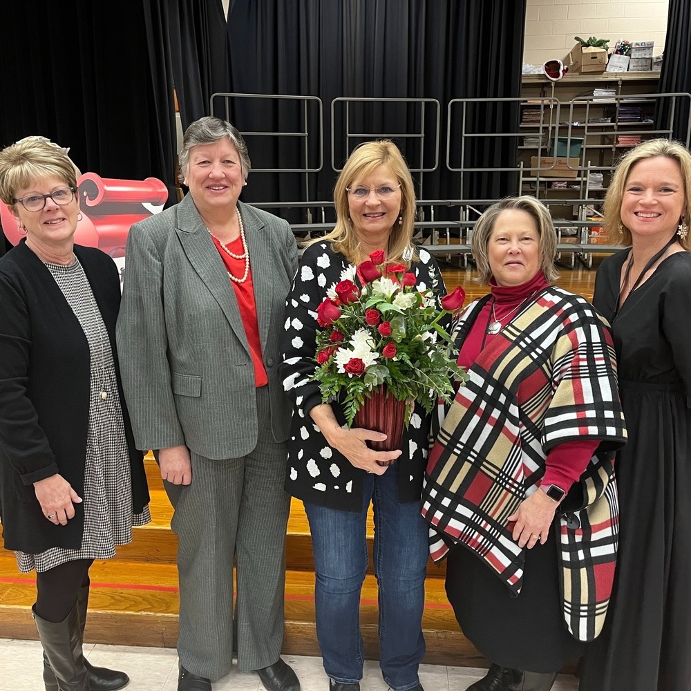 Terri Allison, Beth Teigen, Laura Simon, Constance Deal, Karen Gobble (left to right)