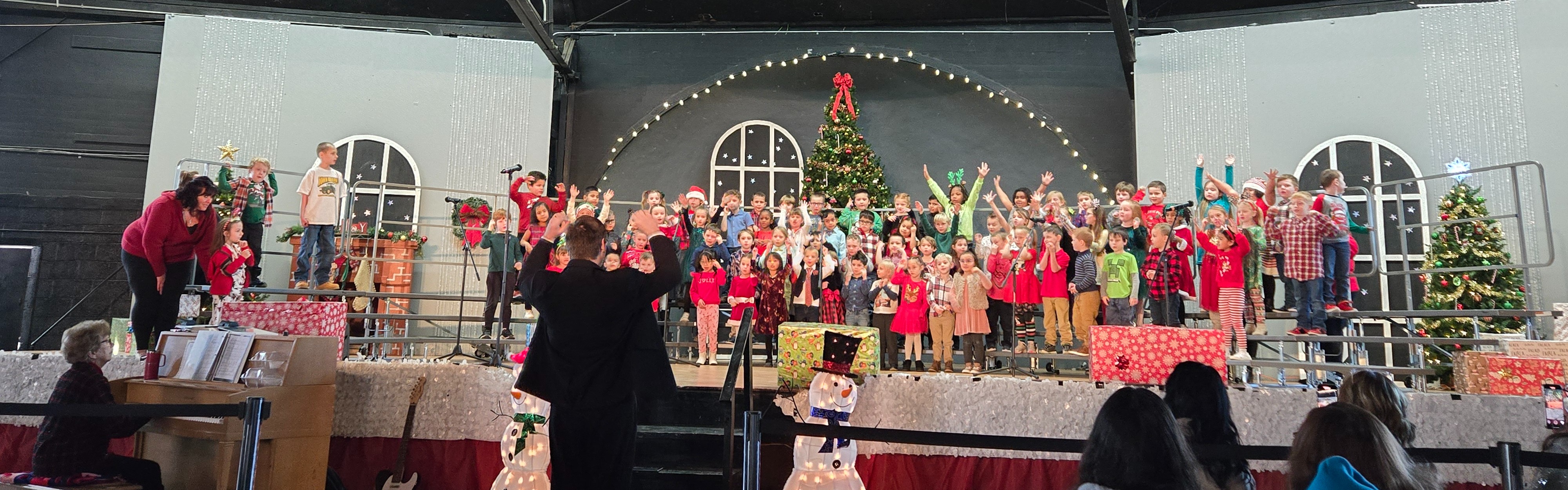 Maple School Christmas concert.