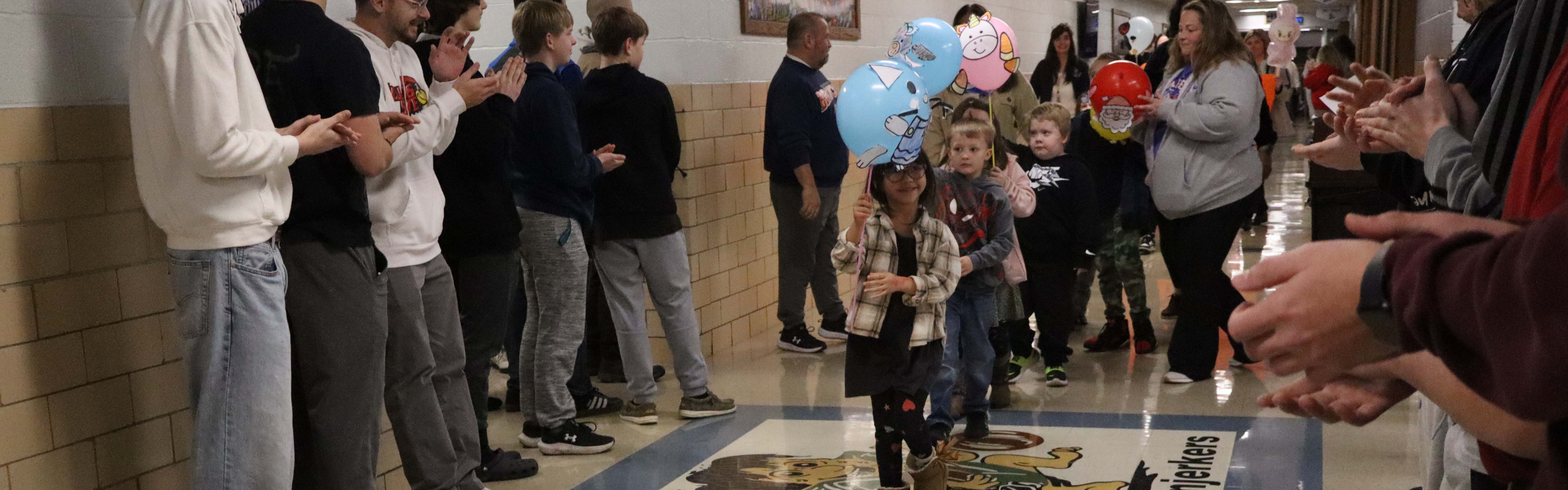 Maple Parade at the high school.