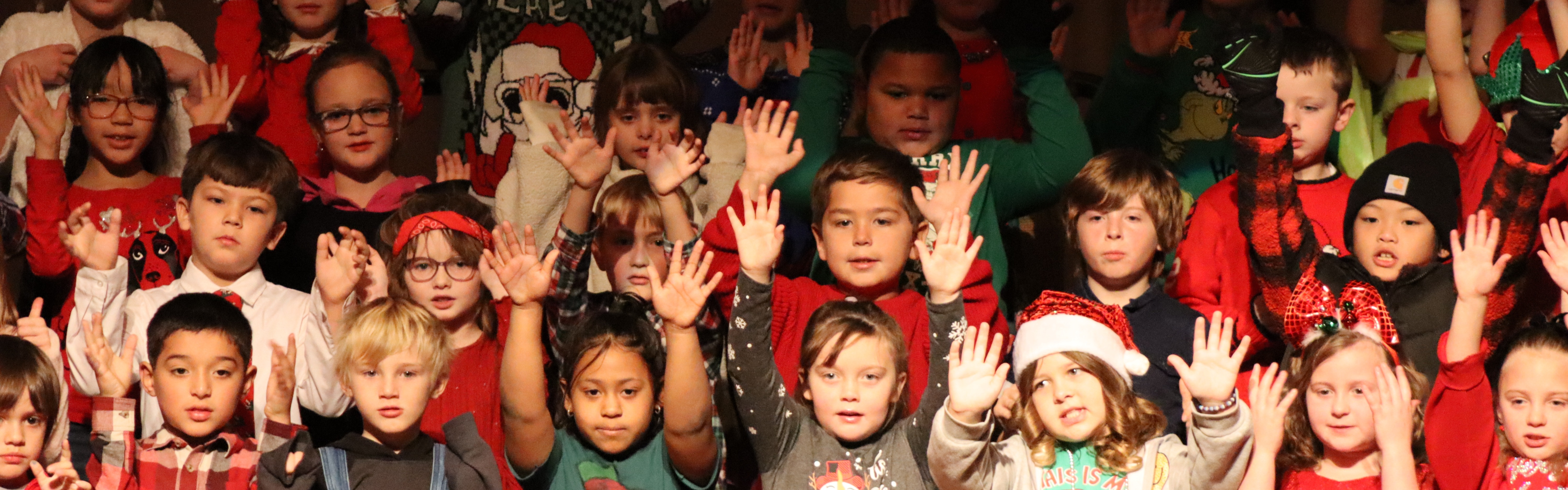 Maple Christmas concert at the HS.