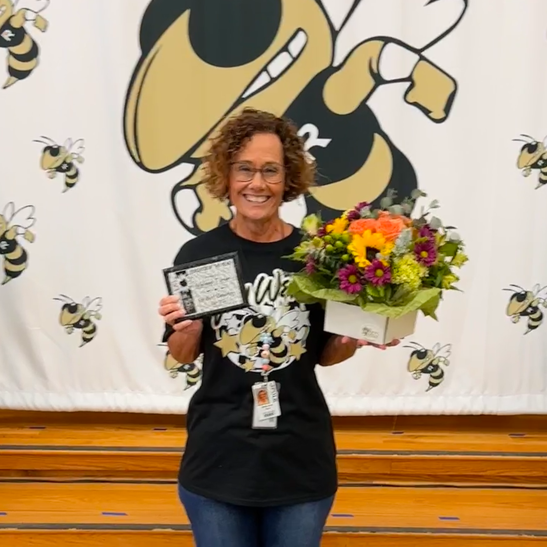 Our Teacher of the Year for the 2024-25 school year, Mrs. Melissa Turner