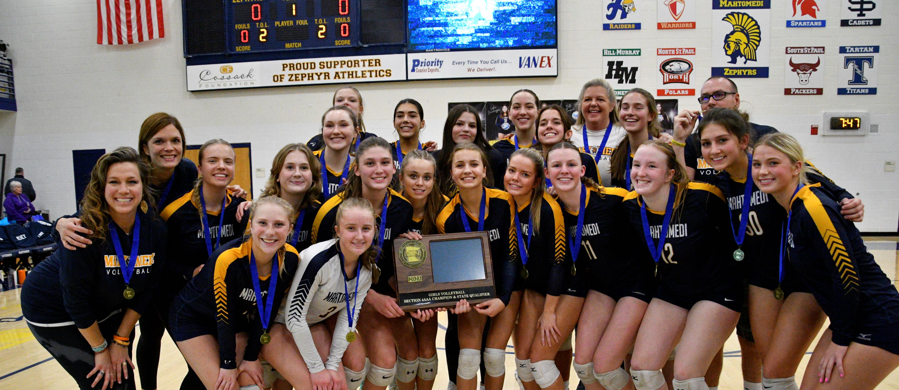 Section Volleyball Champions