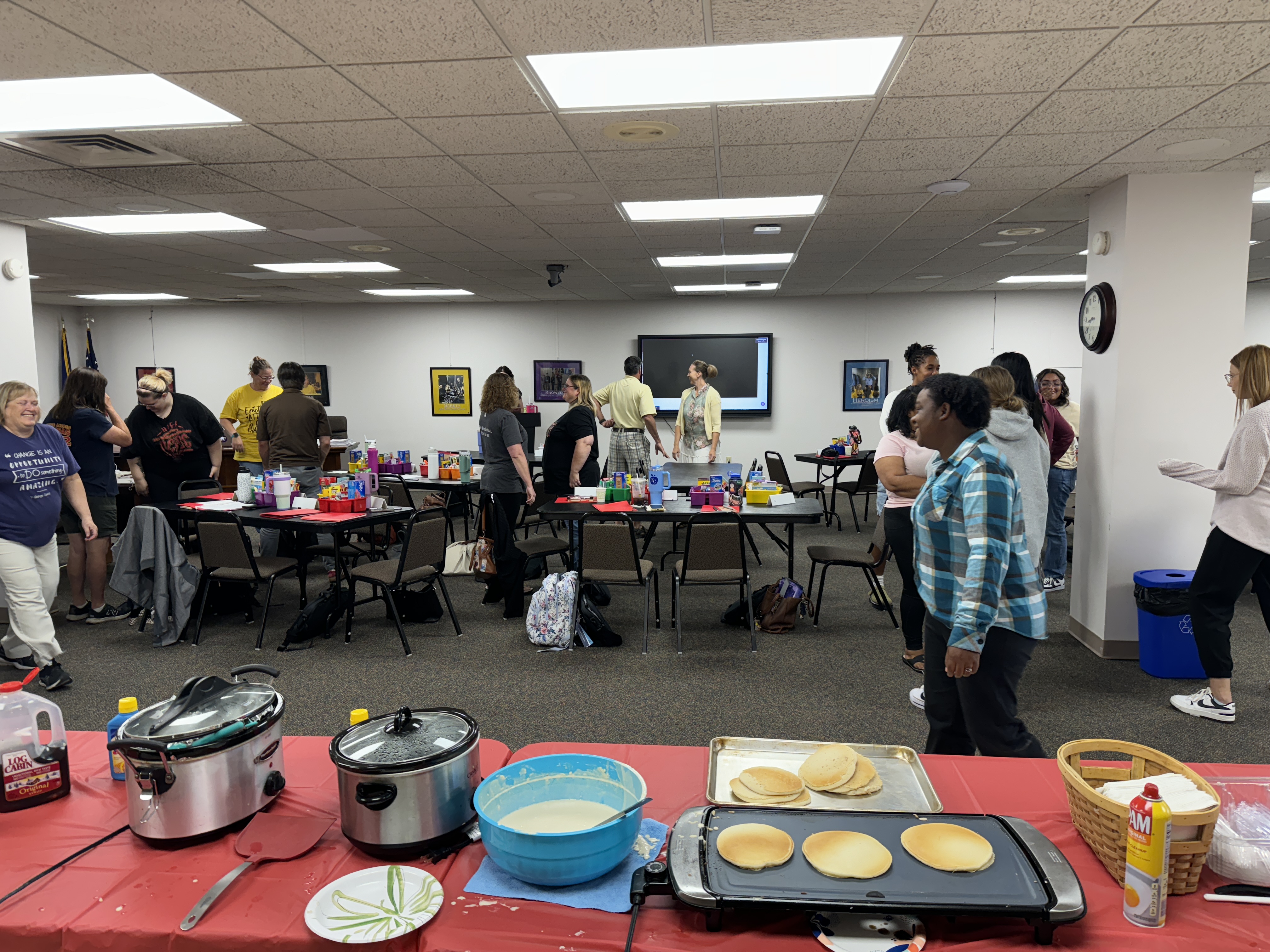 New Teacher Breakfast