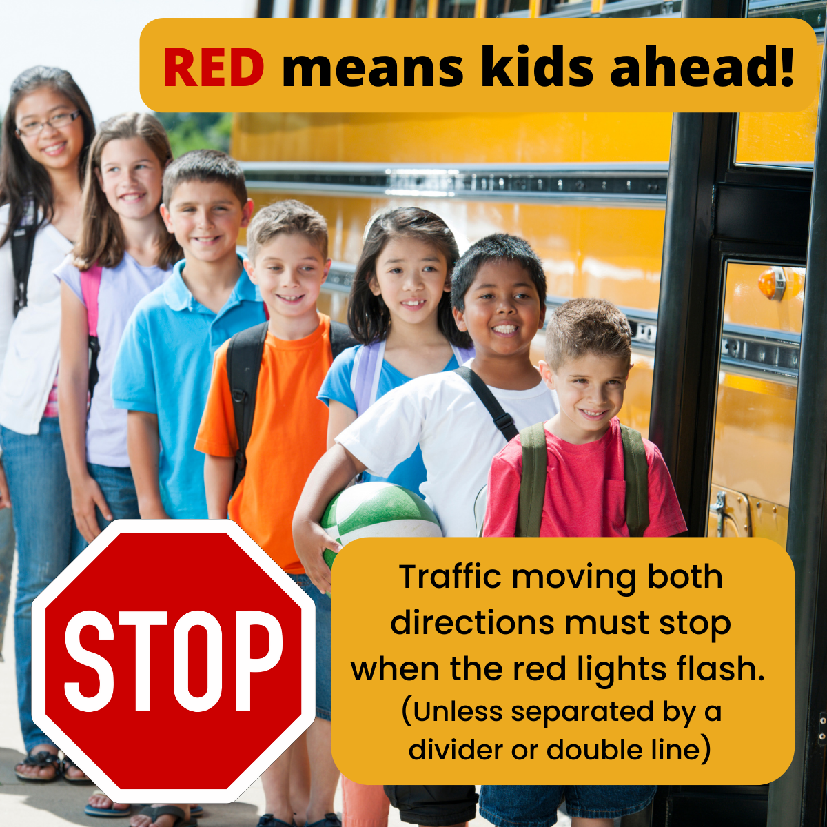 stop for red lights