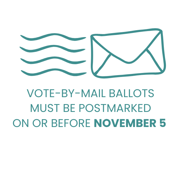 MAIL IN BALLOTS DEADLINE NOV 5