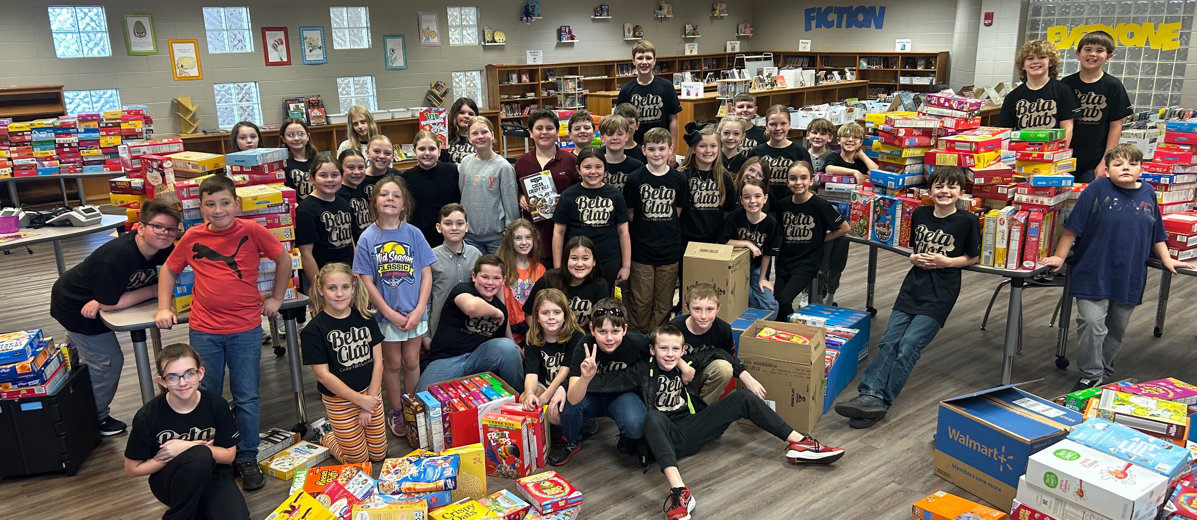 Beta Club cereal box collection
