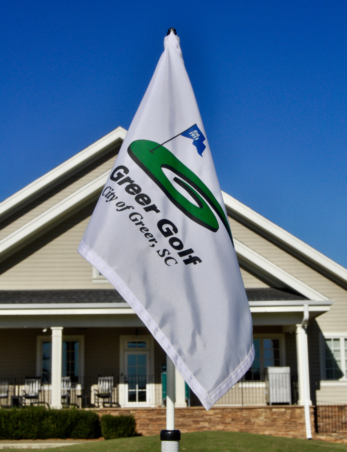 greer golf tee flag