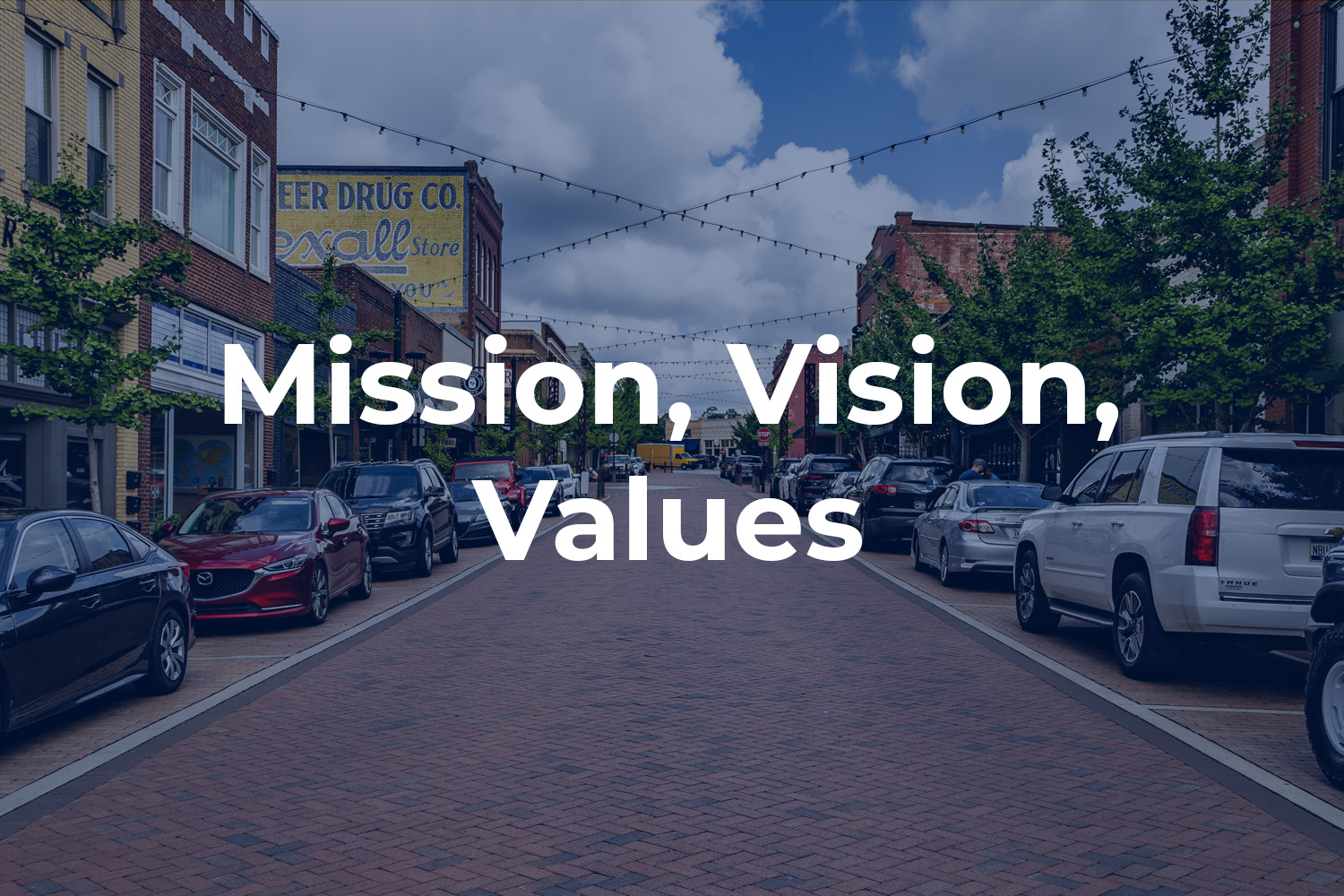 mission, vision, values