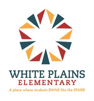 White plains elementary school logo