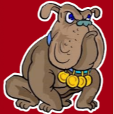 Franklin Elementary School Bulldog Logo