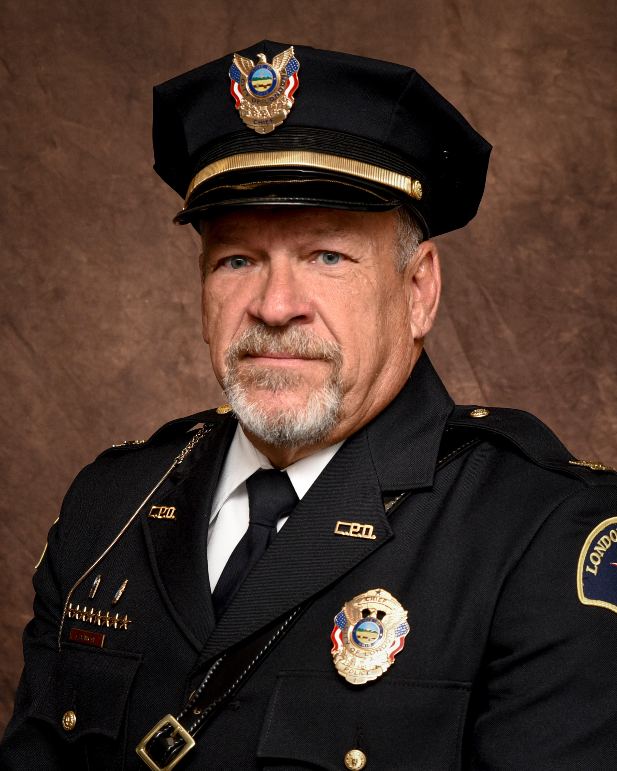 Headshot of police chief  Glenn Nicols