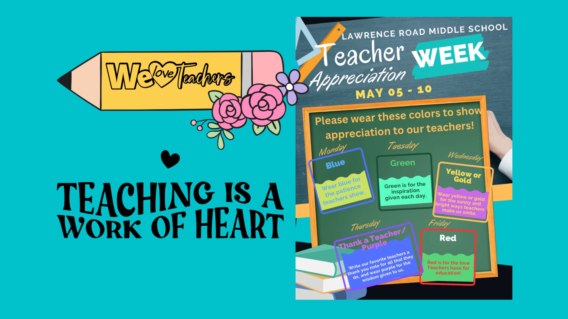Teacher appreciation week banner