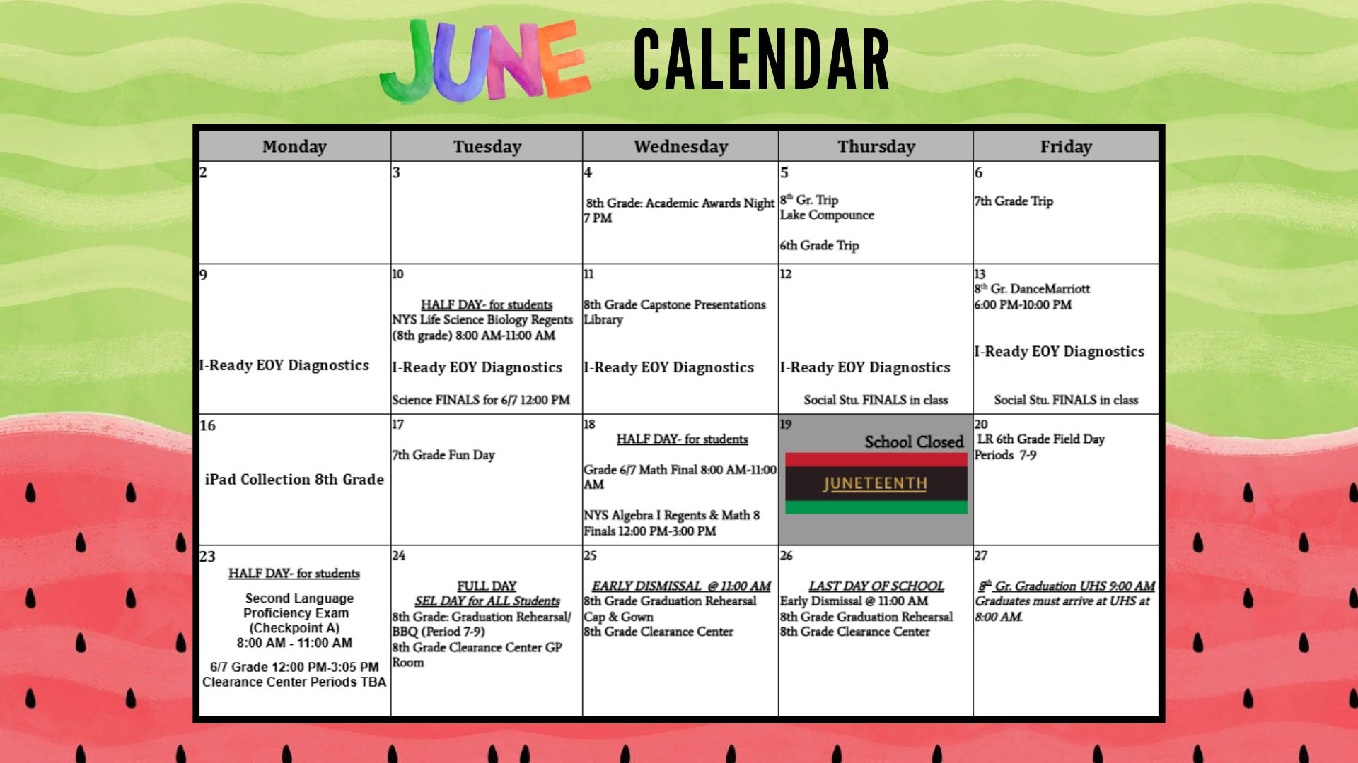 june calendar
