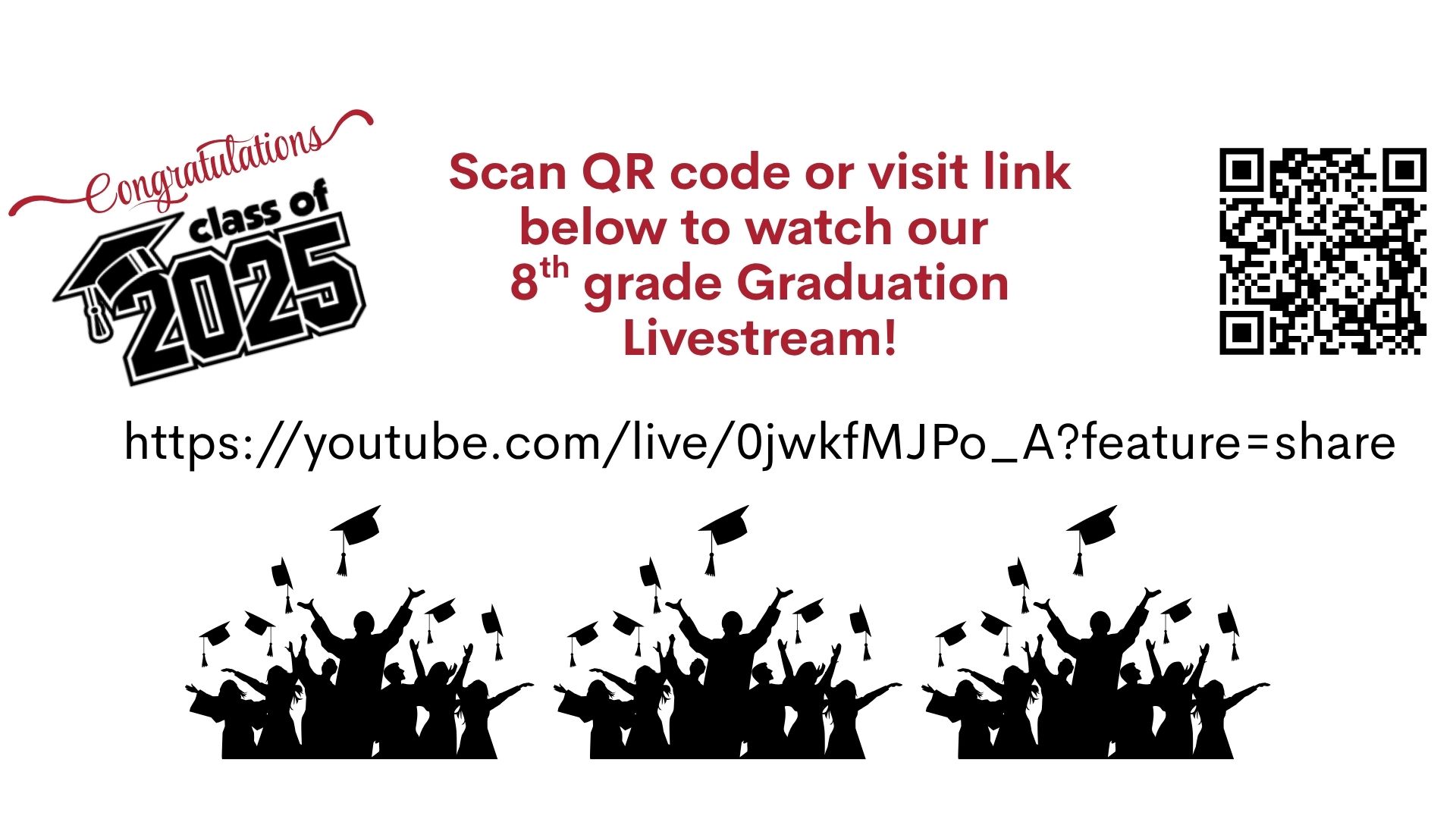 graduation livestream link