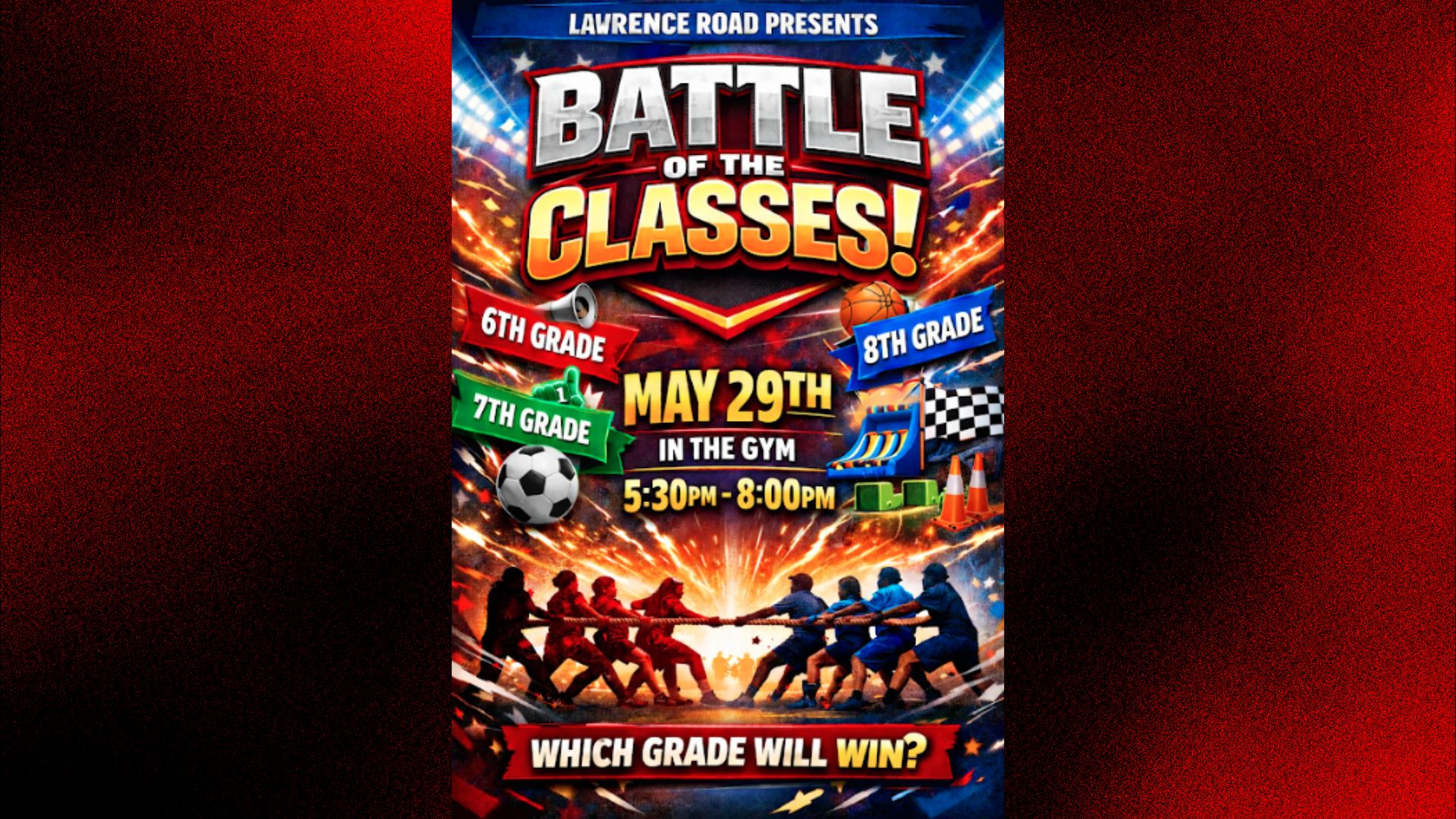 battle of the classes banner