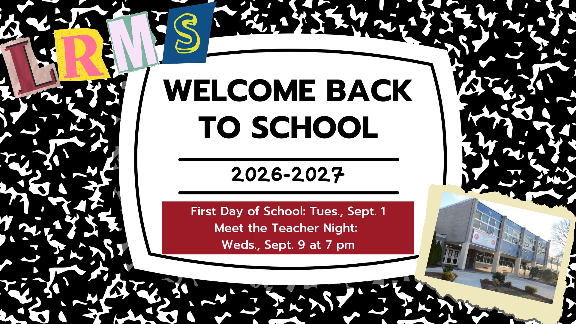 welcome back banner
