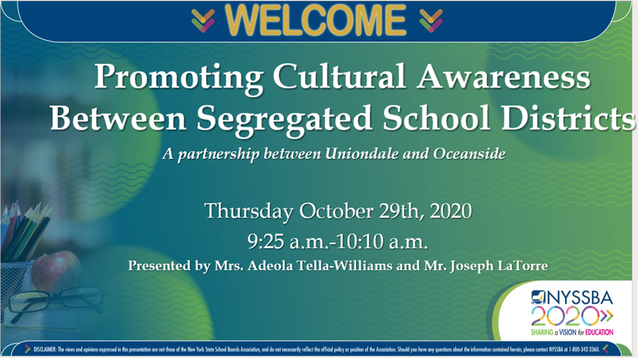 Promoting Cultural Awareness Between Segregated School Districts- Resource links and articles