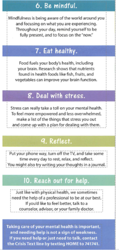 5 ways to improve your mental health 
