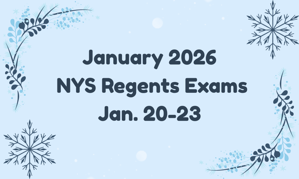 Jan 2026 Regents exams