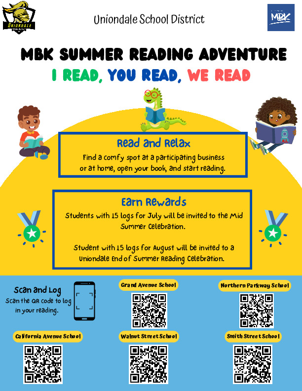 MBK Summer Reading Program Flyer