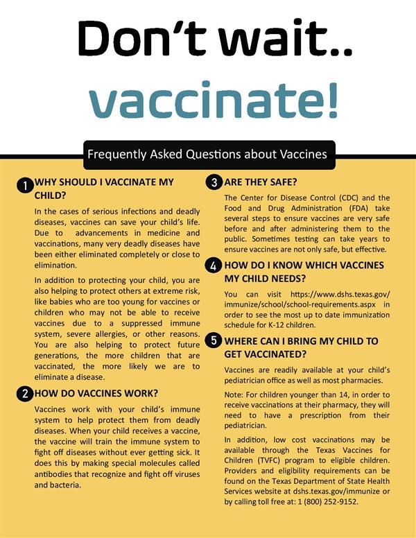 vaccinate