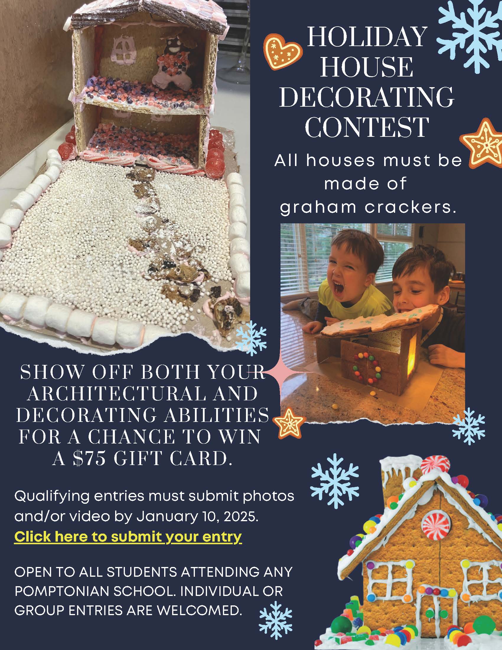 holiday house decorating contest