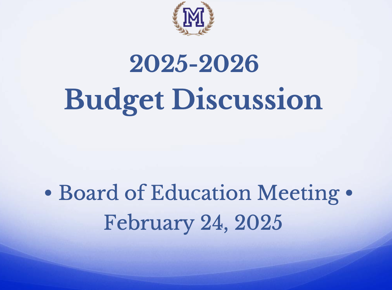 Budget discussion presentation with link