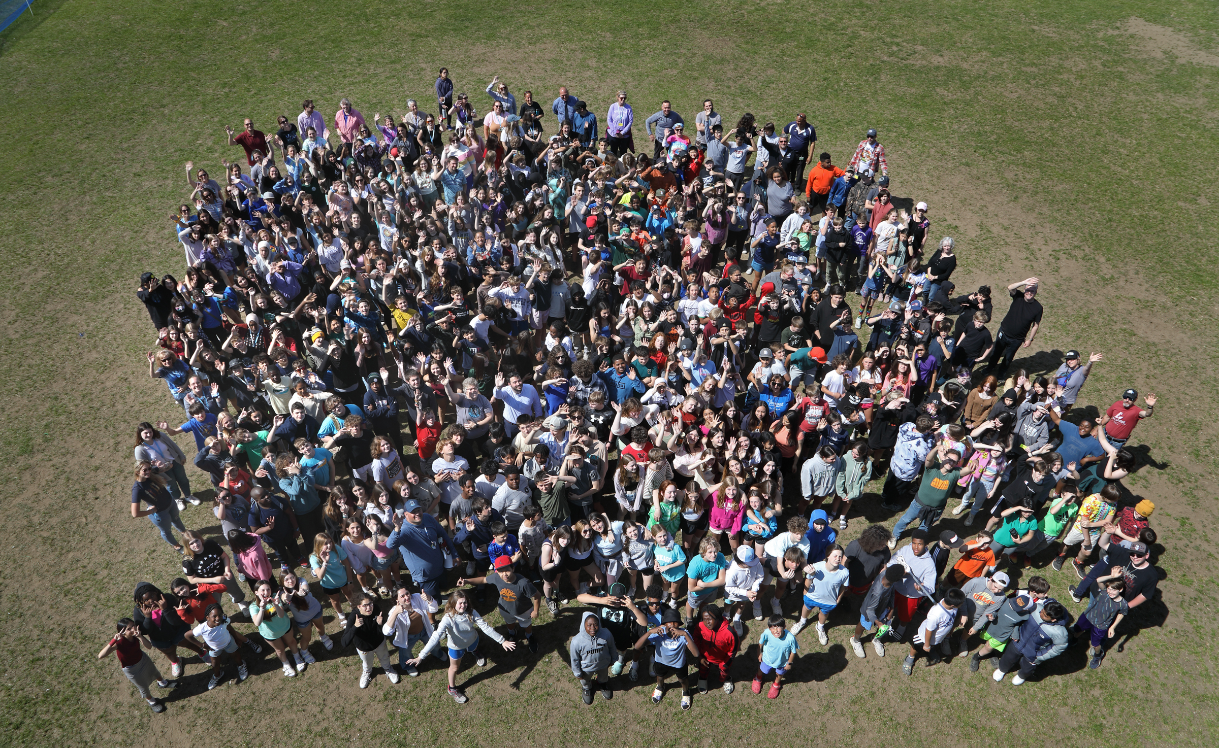 whole school photo