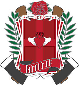 An emblem of the school.