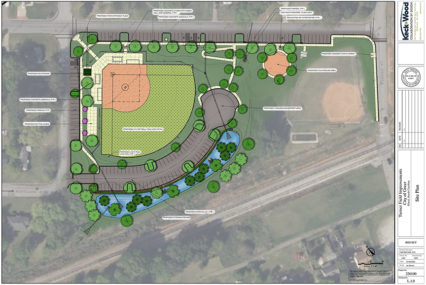 Turner site plan