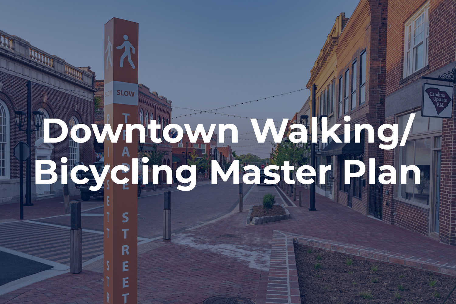 downtown walking and bicycling master plan